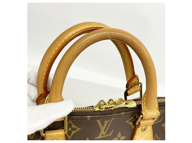 Louis Vuitton Alma Monogram Handtasche M51130 Braun - Ansicht 7