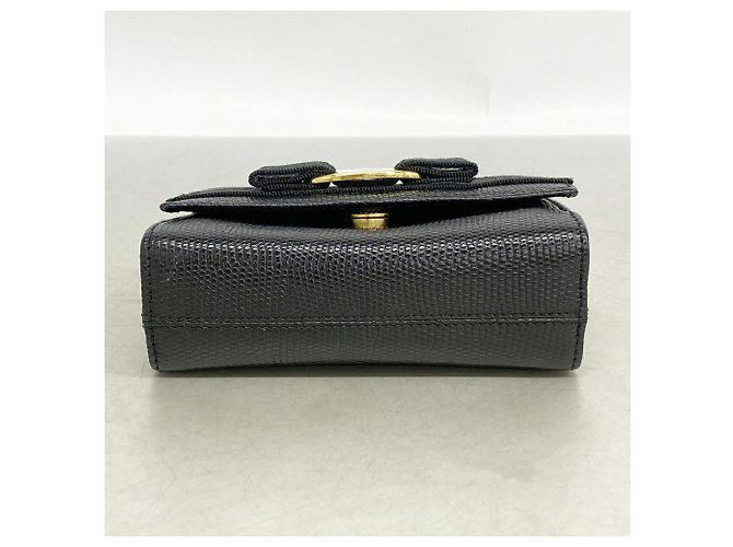 Borsa a tracolla in pelle Vara Salvatore Ferragamo Nero - vista 3