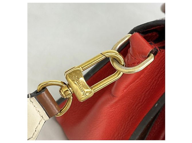 Borsa Louis Vuitton Monogram Vaugirard PM Rosso - vista 13