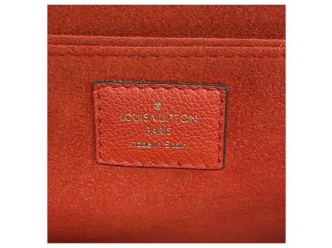 Borsa Louis Vuitton Monogram Vaugirard PM Rosso - vista 5