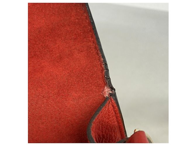 Borsa Louis Vuitton Monogram Vaugirard PM Rosso - vista 6