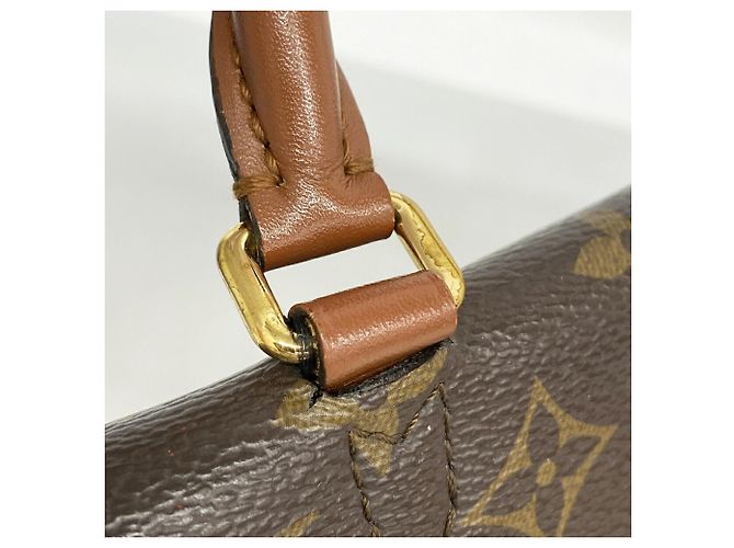 Borsa Louis Vuitton Monogram Vaugirard PM Rosso - vista 8