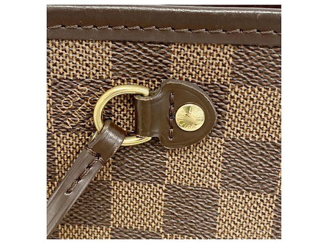 Borsa Tote Louis Vuitton Damier Neverfull PM N51109 Ebene Damier ebene - vista 10