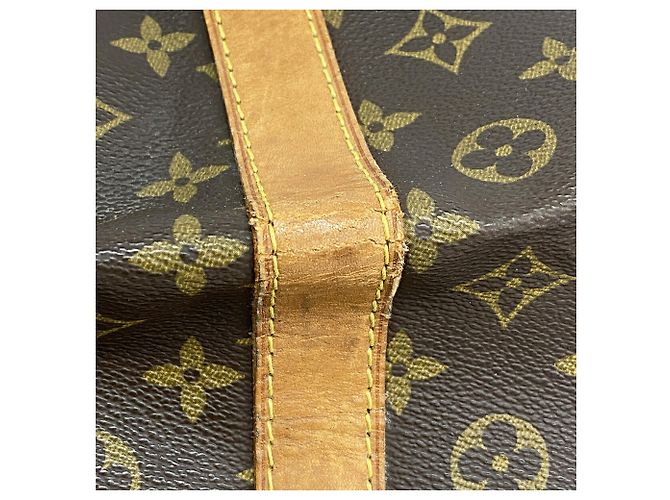 Borsa Boston Louis Vuitton - Monogram Saxpool 55 Marrone - vista 11