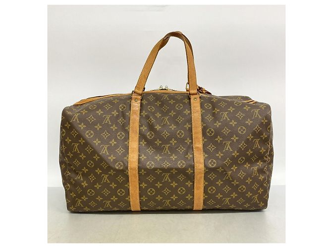 Borsa Boston Louis Vuitton - Monogram Saxpool 55 Marrone - vista 12