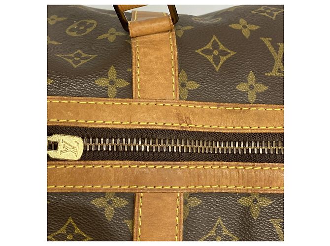 Borsa Boston Louis Vuitton - Monogram Saxpool 55 Marrone - vista 8
