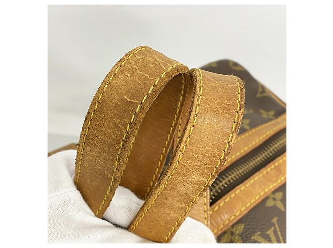Borsa Boston Louis Vuitton - Monogram Saxpool 55 Marrone - vista 9