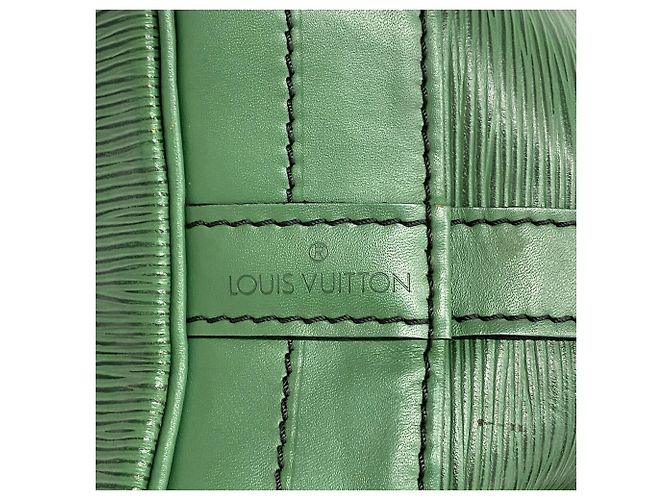 Borsa a tracolla Louis Vuitton Epi Noe in Borneo Green - vista 5