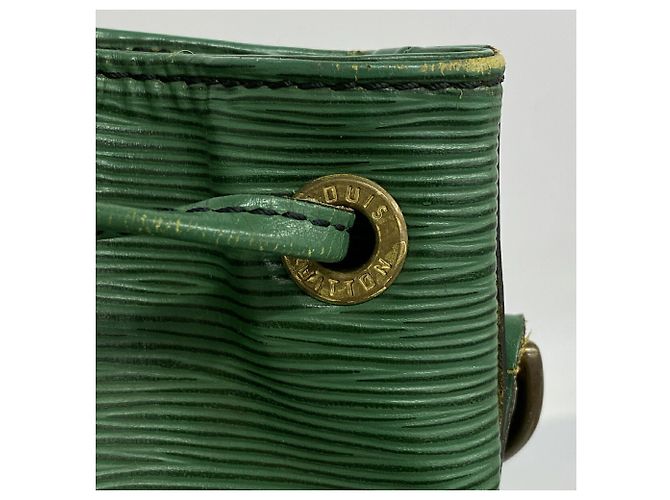 Borsa a tracolla Louis Vuitton Epi Noe in Borneo Green - vista 8