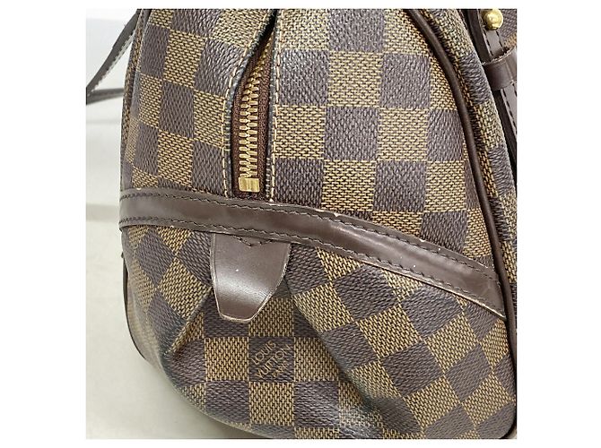 Borsa a tracolla Louis Vuitton Damier Rivington GM Marrone Damier ebene - vista 10