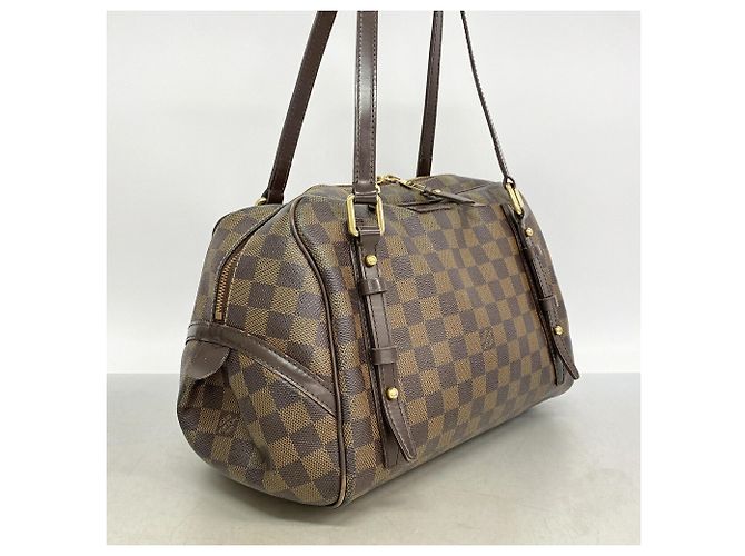 Borsa a tracolla Louis Vuitton Damier Rivington GM Marrone Damier ebene - vista 2