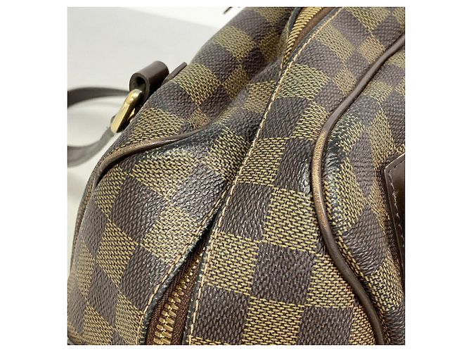 Borsa a tracolla Louis Vuitton Damier Rivington GM Marrone Damier ebene - vista 7