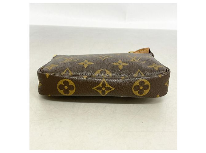 Louis Vuitton Monogram Mini Pochette Accessoires Castaño - vista 3