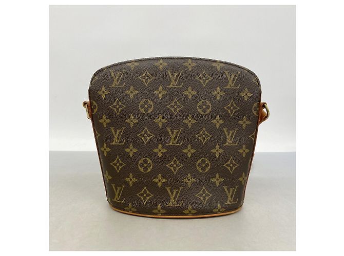 Borsa a tracolla Louis Vuitton Monogram Druot Marrone - vista 9