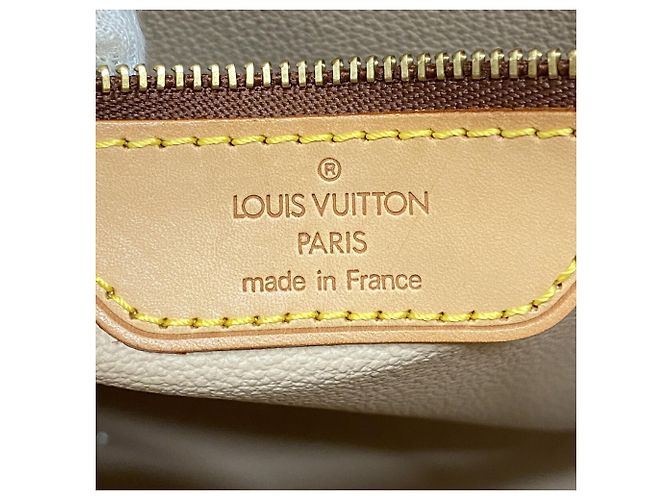 Borsa Tote Louis Vuitton Monogram Bucket PM Marrone - vista 5