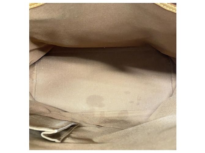 Borsa Cabas Mezzo Monogram Louis Vuitton Marrone - vista 4