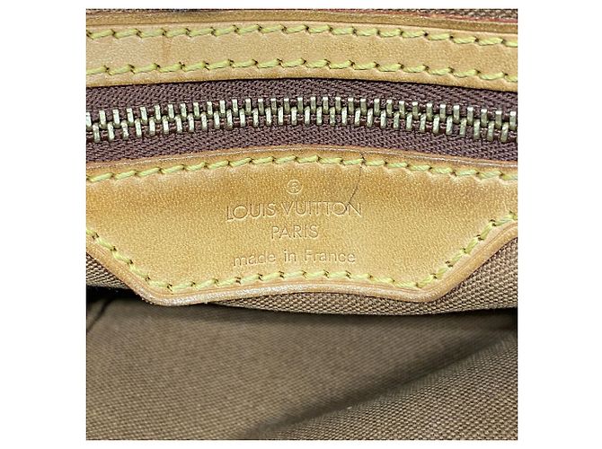 Borsa Cabas Mezzo Monogram Louis Vuitton Marrone - vista 5