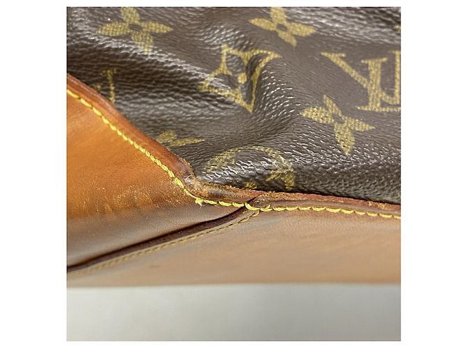 Borsa Cabas Mezzo Monogram Louis Vuitton Marrone - vista 6