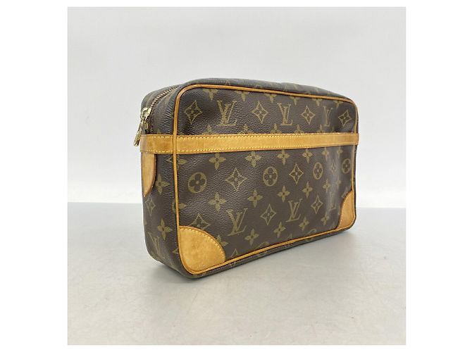 Borsa a Clutch Louis Vuitton Monogram Compiegne 28 Marrone - vista 2