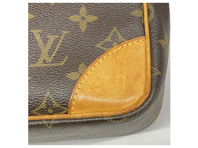 Borsa a Clutch Louis Vuitton Monogram Compiegne 28 Marrone - vista 8