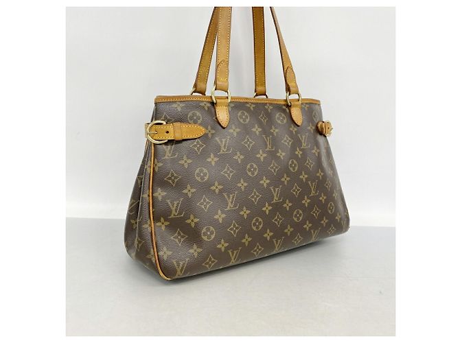 Borsa Tote Orizzontale Louis Vuitton Monogram Batignolles Marrone - vista 2