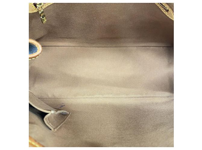 Borsa Tote Orizzontale Louis Vuitton Monogram Batignolles Marrone - vista 4
