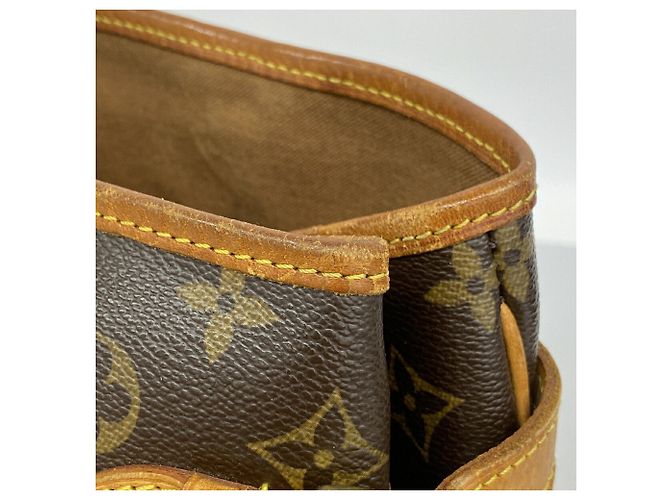 Borsa Tote Orizzontale Louis Vuitton Monogram Batignolles Marrone - vista 8