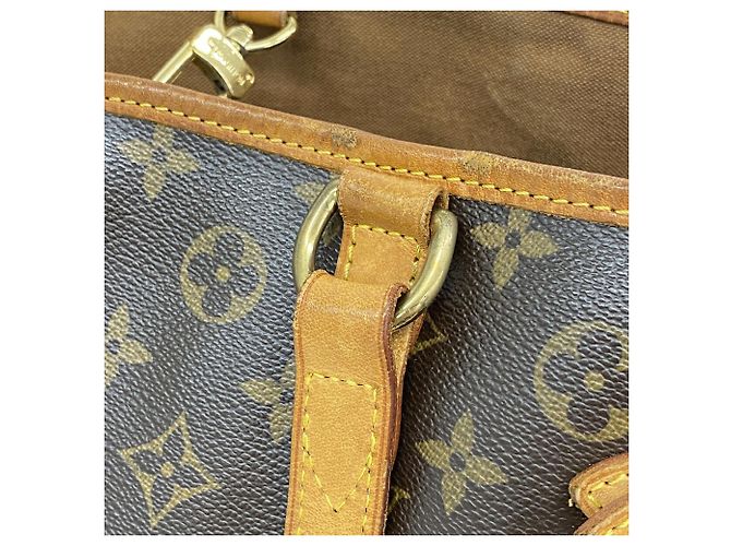 Borsa Tote Orizzontale Louis Vuitton Monogram Batignolles Marrone - vista 9