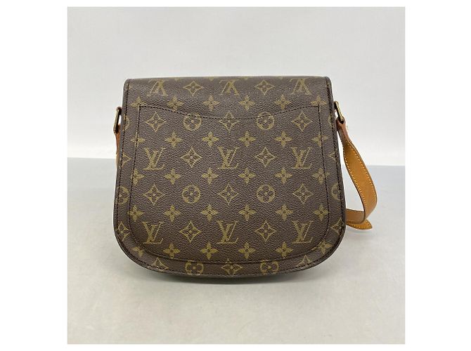 Borsa a tracolla Louis Vuitton Monogram Saint Cloud GM Marrone - vista 10