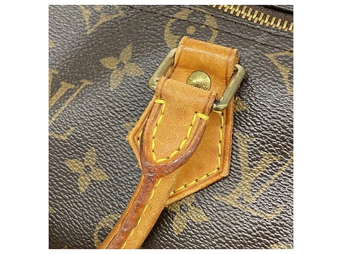 Borsa Louis Vuitton Monogram Speedy 25 Marrone - vista 9