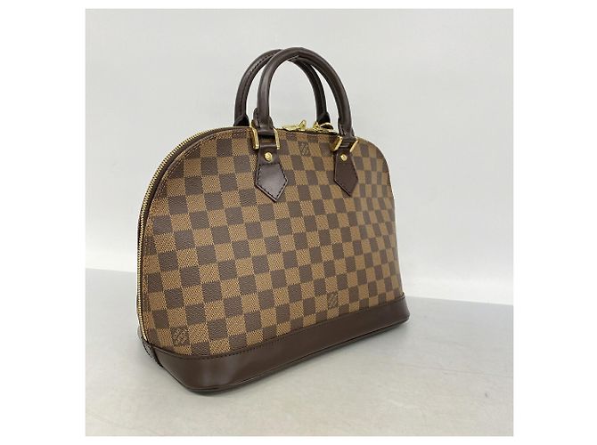 Borsa Louis Vuitton Damier Alma N51131 Ebene Damier ebene - vista 2