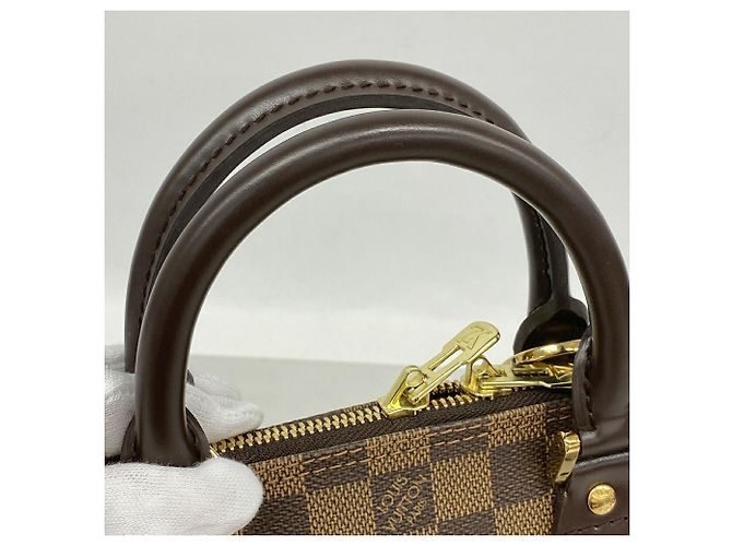 Borsa Louis Vuitton Damier Alma N51131 Ebene Damier ebene - vista 7