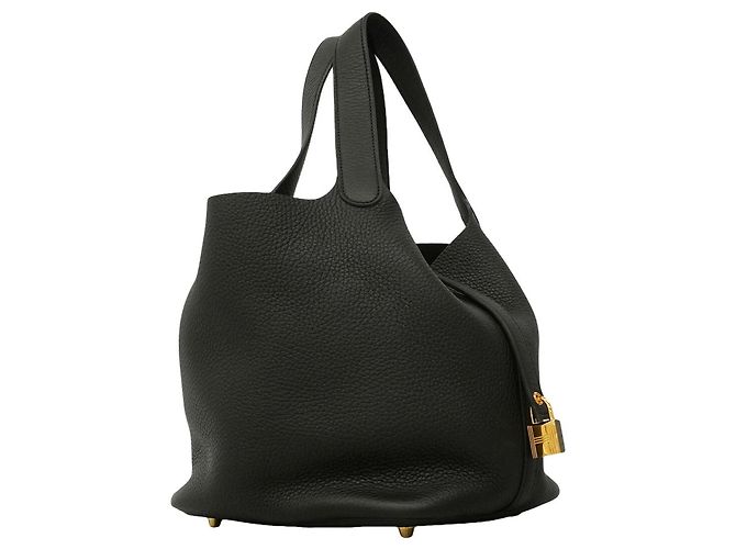 Hermès Borsa Hermes Picotin Lock MM Nero - vista 2