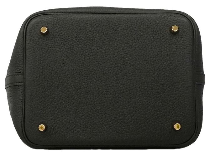 Hermès Borsa Hermes Picotin Lock MM Nero - vista 3