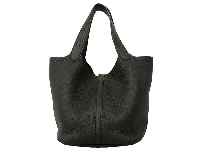 Hermès Borsa Hermes Picotin Lock MM Nero - vista 6