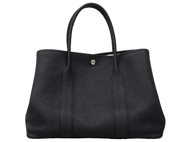 Hermès Borsa Tote Hermes Garden PM Blu - vista 10