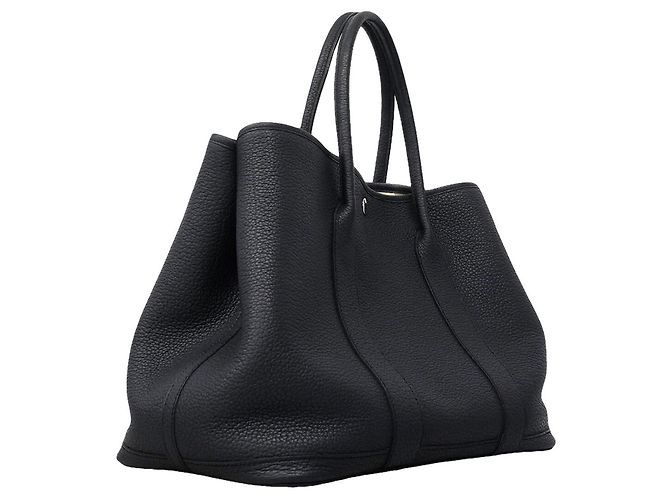 Hermès Borsa Tote Hermes Garden PM Blu - vista 2