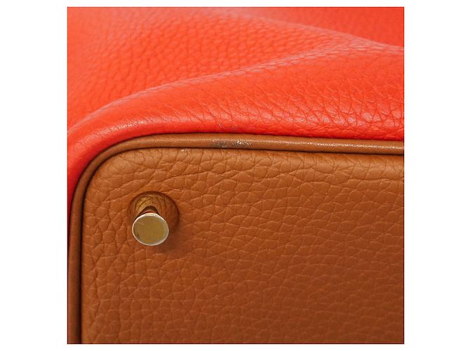 Hermès Borsa Hermes Picotin Lock PM Casaque D'oro - vista 10