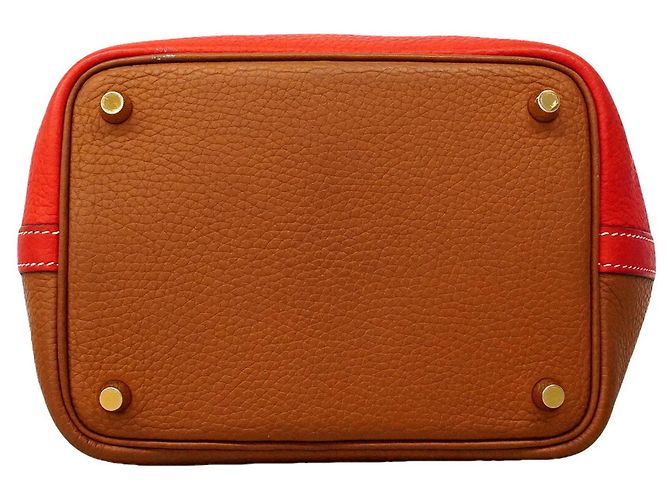 Hermès Borsa Hermes Picotin Lock PM Casaque D'oro - vista 3