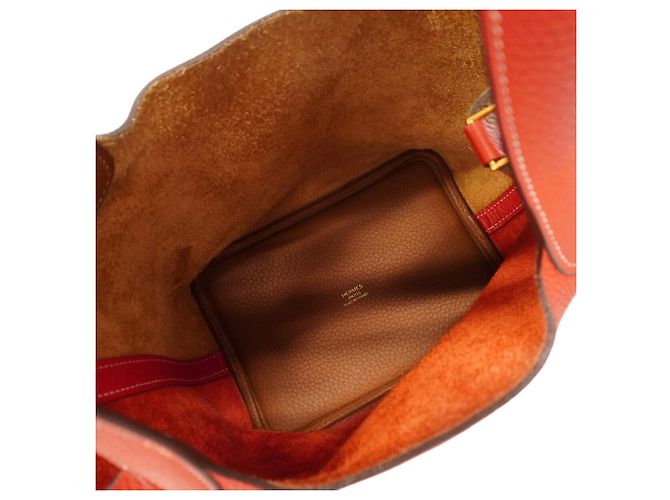 Hermès Borsa Hermes Picotin Lock PM Casaque D'oro - vista 4
