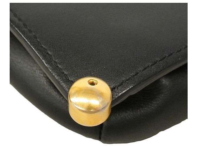 Borsa a tracolla Chanel in pelle Matelassé Nero - vista 7