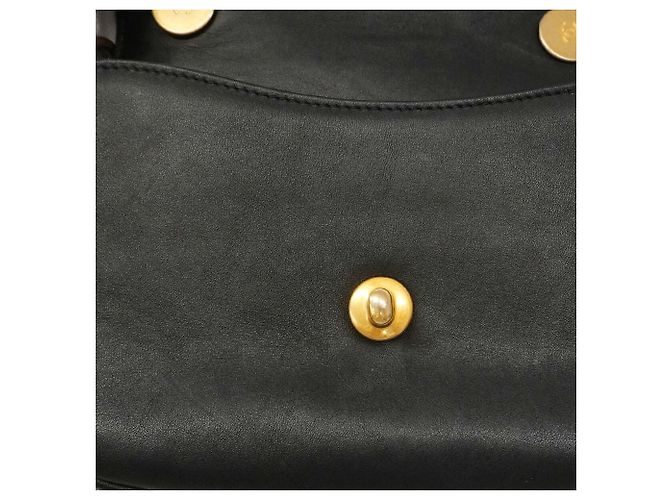 Borsa a tracolla Chanel in pelle Matelassé Nero - vista 9