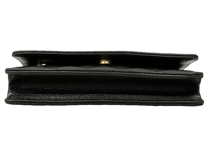 Portafoglio a spalla con catena Chanel Matelassé Nero - vista 3