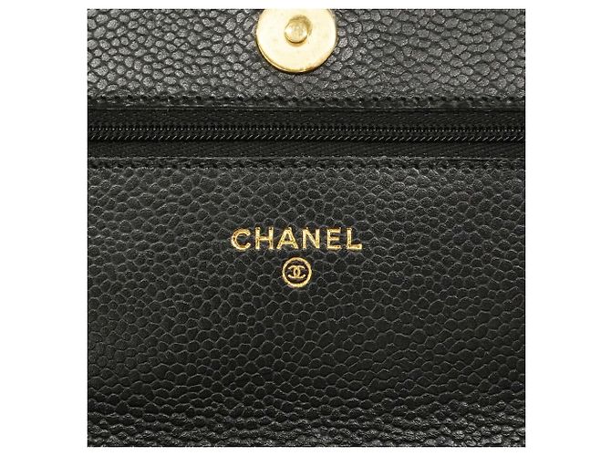 Portafoglio a spalla con catena Chanel Matelassé Nero - vista 5