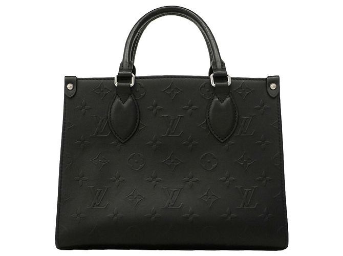 Borsa Louis Vuitton Monogram Bold OnTheGo PM Nero - vista 10