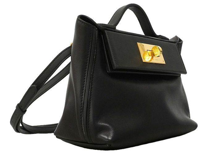 Hermès Hermes Sac 24 Swift 21 Handbag Nero - vista 2
