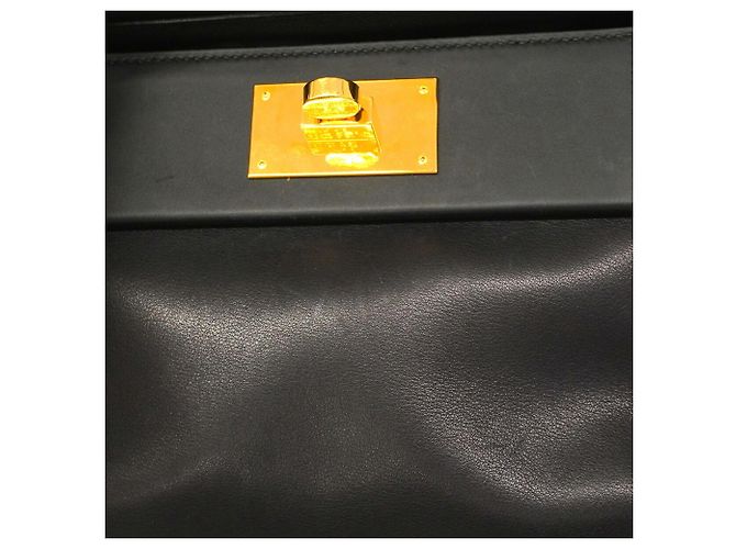 Hermès Hermes Sac 24 Swift 21 Handbag Nero - vista 8