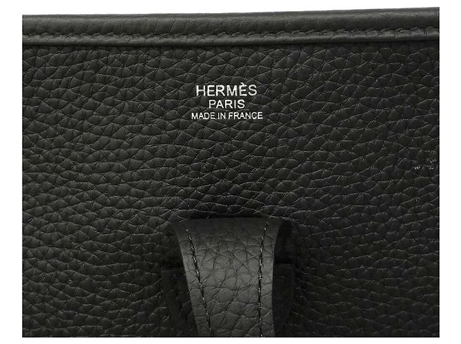 Hermès Borsa a tracolla Hermes Evelyne 3PM Nero - vista 5
