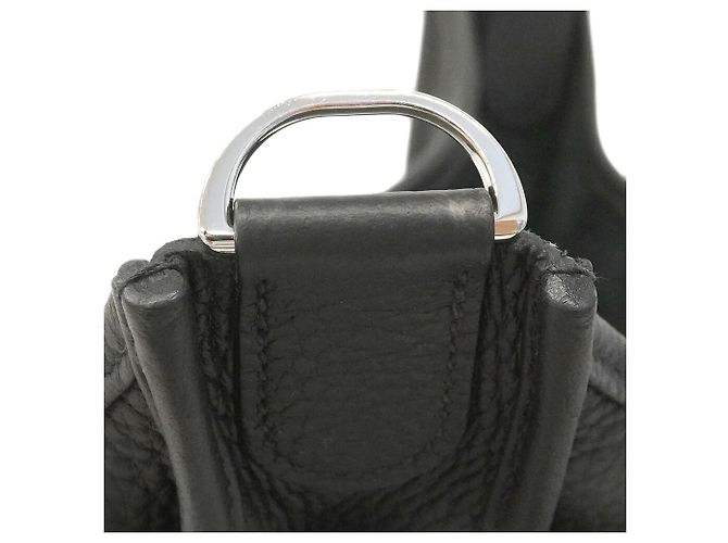 Hermès Borsa a tracolla Hermes Evelyne 3PM Nero - vista 6