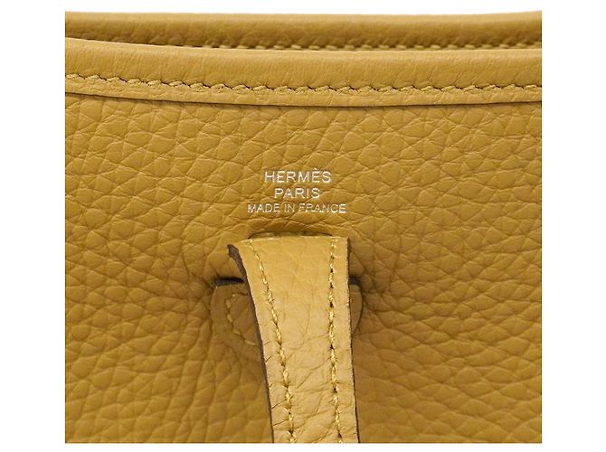 Hermès Borsa a tracolla Hermes Evelyne TPM Marrone - vista 5